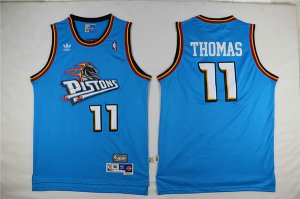 Maillot De Basket Detroit Pistons Isaiah Thomas 11 Retro big horse head Engrener Vert